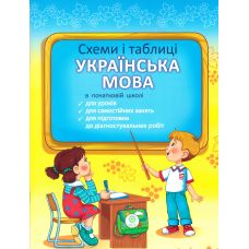 НУШ Схеми і таблиці Весна Українська мова Початкова школа 1-4 клас С.В.Баришполь - Видавництво Весна - ISBN 9786176864608